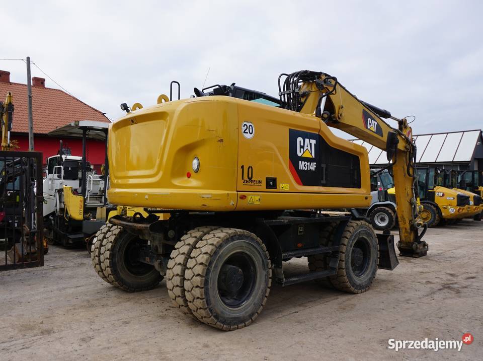 Koparka kołowa CAT M 314 F 2019 świętokrzyskie Jeziorko
