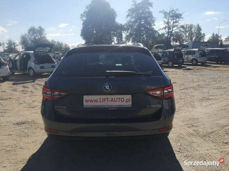 koda Superb 20 TDI 150 Klimatr Tempomat Nawi VAT marża Samochody osobowe Strzegom