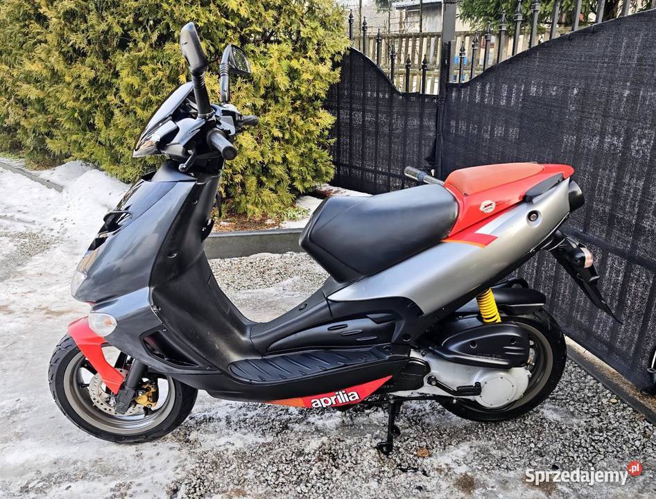 Skuter Aprilia SR Racing 50cc 2007r 2T Piaggio Aprilia Łask