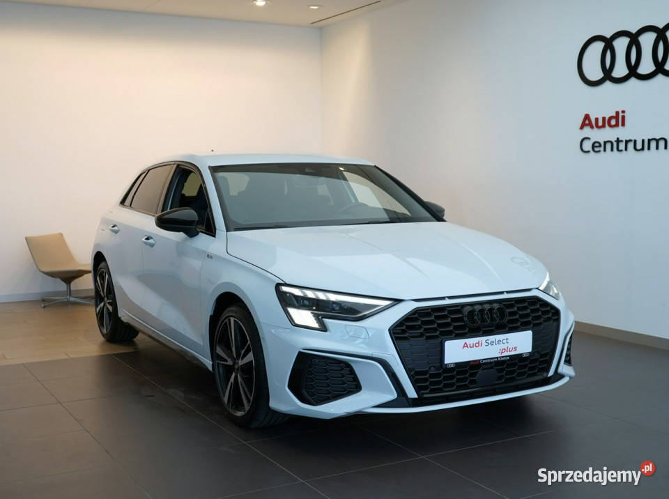 Audi A3 Sportback 35 TDI 150 Sline Tempomat kurtyny powietrzne świętokrzyskie Kielce sprzedam