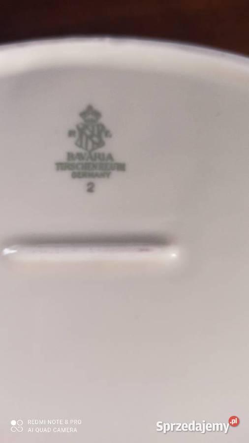 Półmisek Tirschenreuth Bavaria Germany Porcelana Gdańsk