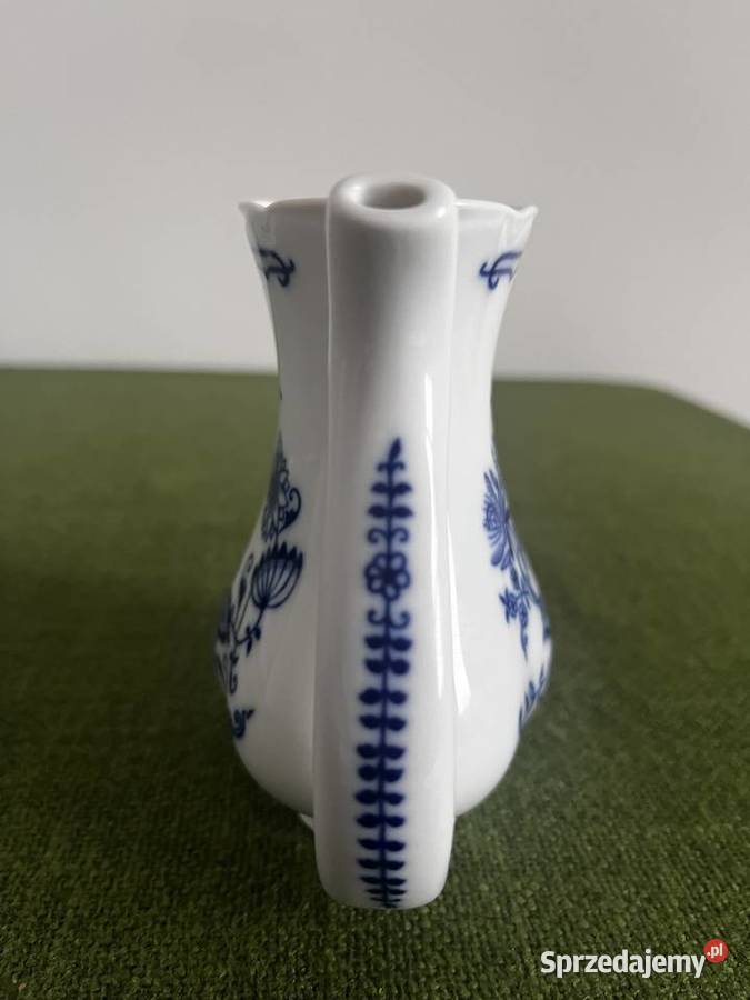 Kubek Leander 1946 RGK wzór cebulowy Porcelana i szkło Nowy Sącz