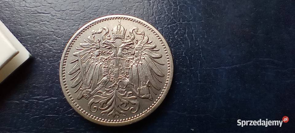 Stare monety 20 halerzy 1895 Austria Lesko