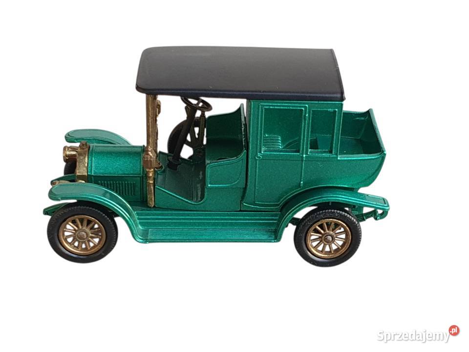 Stary kolekcjonerski model Matchbox Y3 1910 Benz Cieszyn