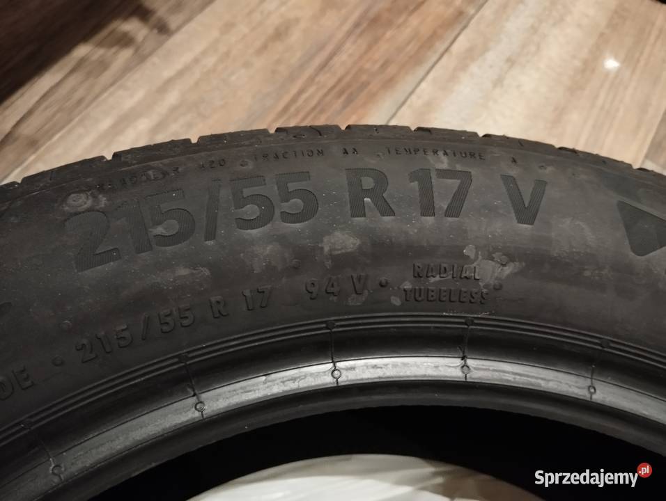 4 opony letnie Continental EcoContact 6 R17 215 Samochodowe Grodzisk Mazowiecki