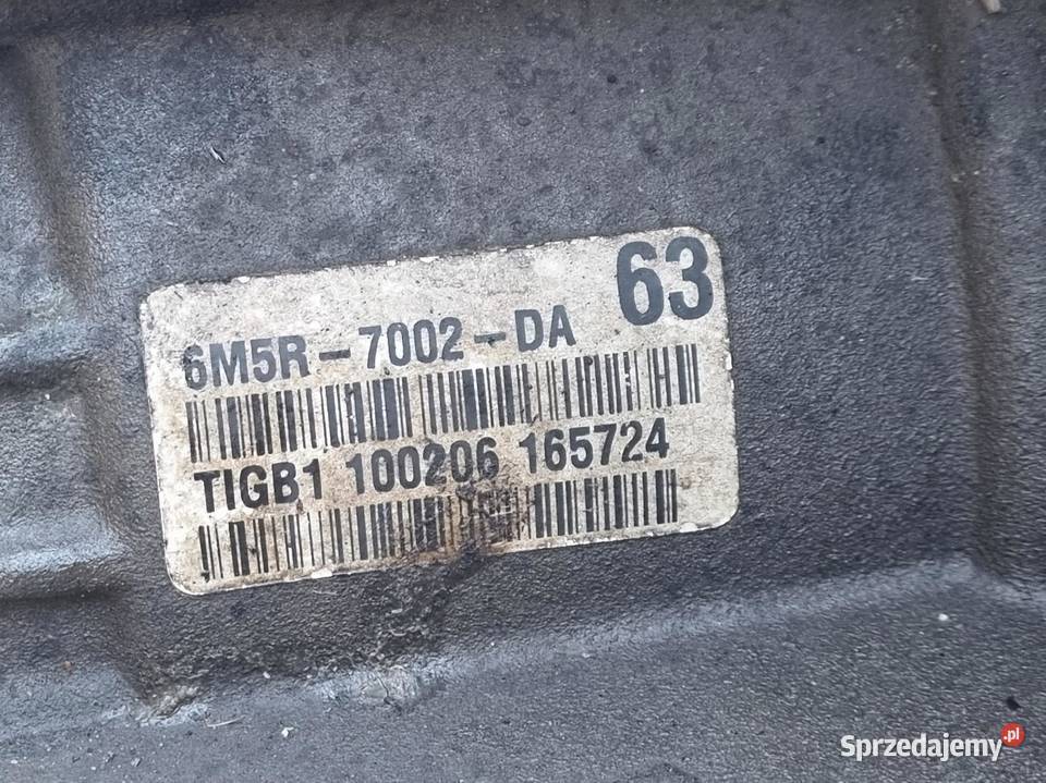 SKRZYNIA BIEGÓW Volvo S40 II V50 20 D 6M5R7002DA Chełm