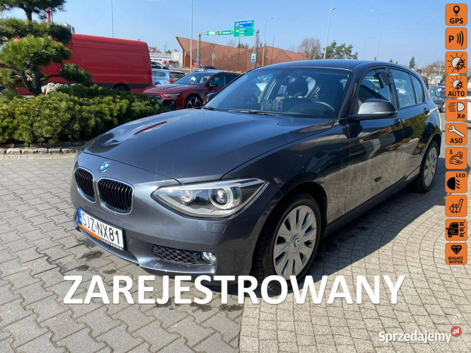 BMW 118 led bixenon kamera podgrz fot navi PDC