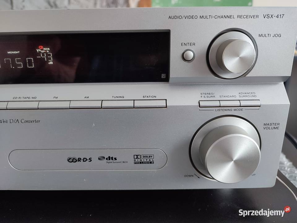 amplituner Pioneer VSX 417 okazja Myszków
