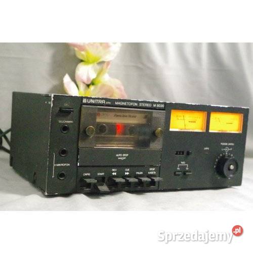 Unitra ZRK M 8030 magnetofon kasetowy stereo
