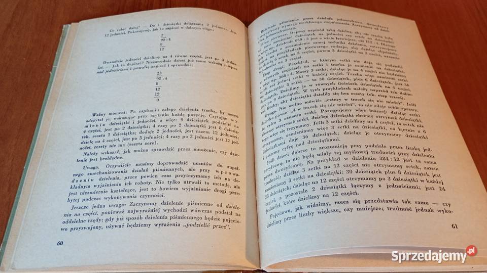 Metodyka arytmetyki i geometrii w pierwszych matematyka Gdańsk