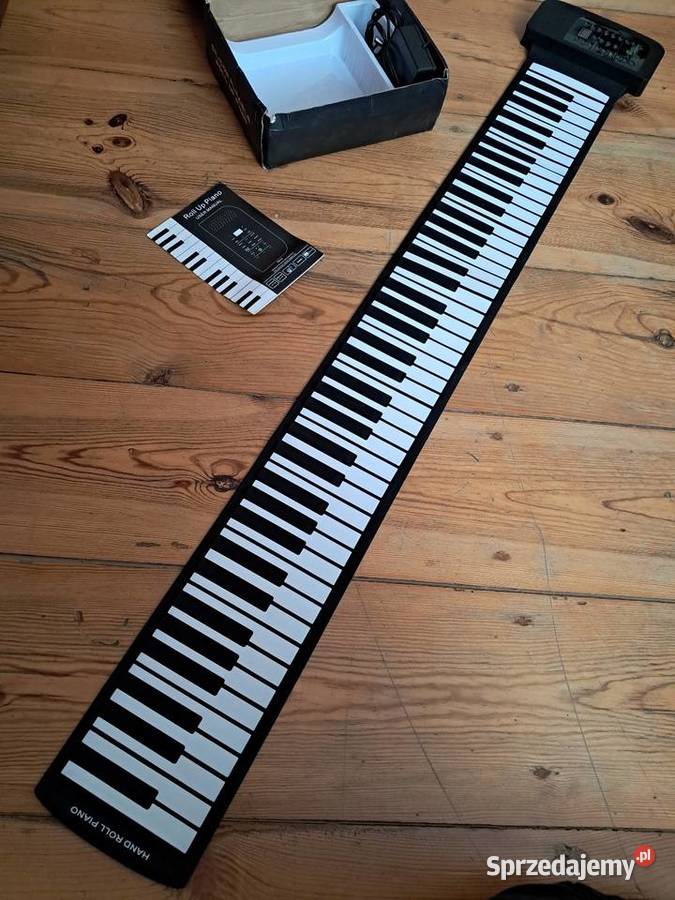 Profesjonalne silikonowe zwijane pianino Konix Kielce