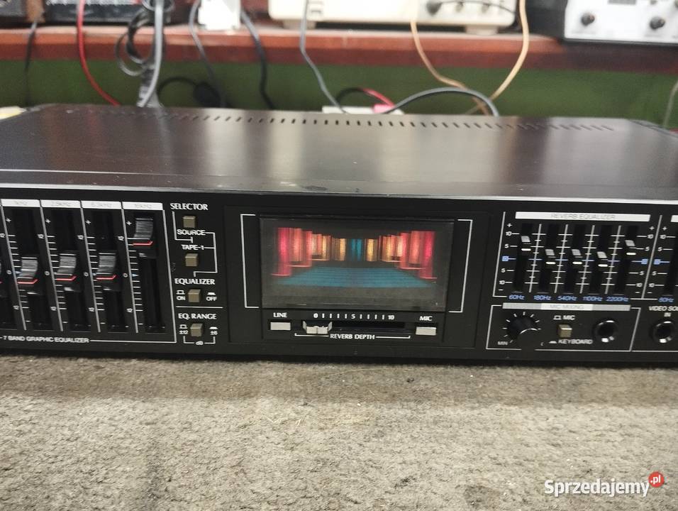 korektor graficzny Equalizer Sansui Rg700 Audio