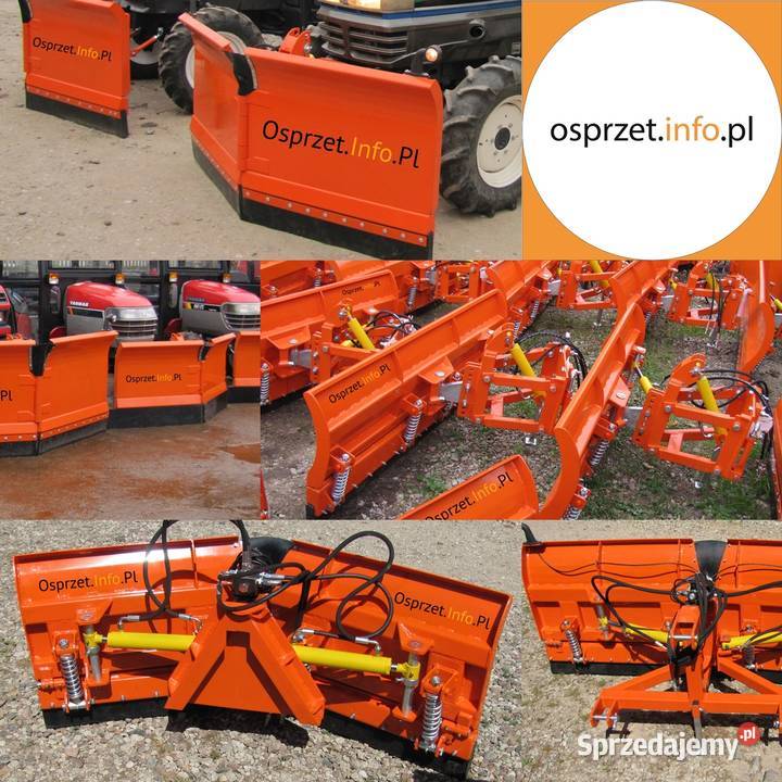 Pług do śniegu strzałkowy 150 do ciągnika Kubota sprzedam