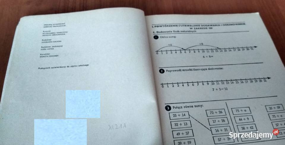 Ćwiczenia matematyczne klasy 3 Tadeusz Jóźwicki Gdańsk