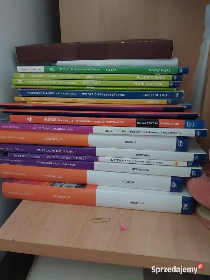 Podreczniki liceum i szkola Wyszków