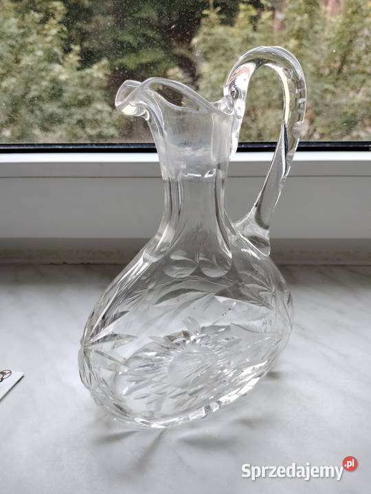 Kryształowa karafkastary wyrób sprzedam