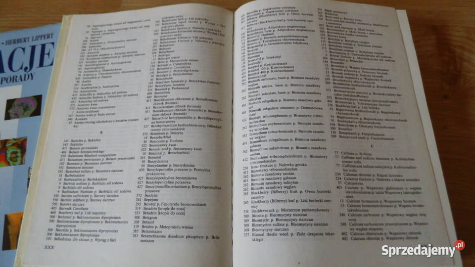 Encyklopedie chorych Zdrowie Operacje Leki Lek wielkopolskie sprzedam
