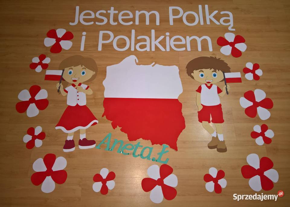 Dekoracje na Święto 3 Maja z brystolu 504 102