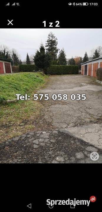 Garaż w BielskuBiałej do wynajęcia 20m2 sprzedam
