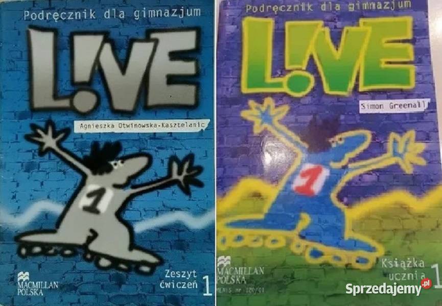 Angielski live 1 podręcznik zeszyt ćwiczeń Rok wydania 2020