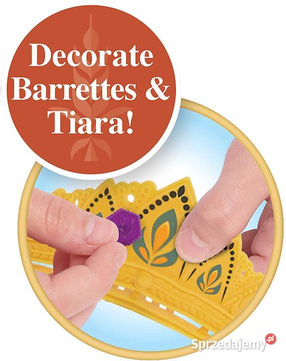 FROZEN Anna DUŻA Głowa do Czesania Stylizacji