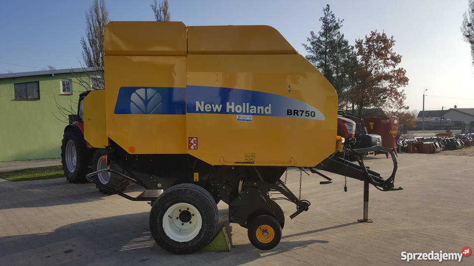 Prasa Holland BR750 Owijanie siatką Wasilew Szlachecki