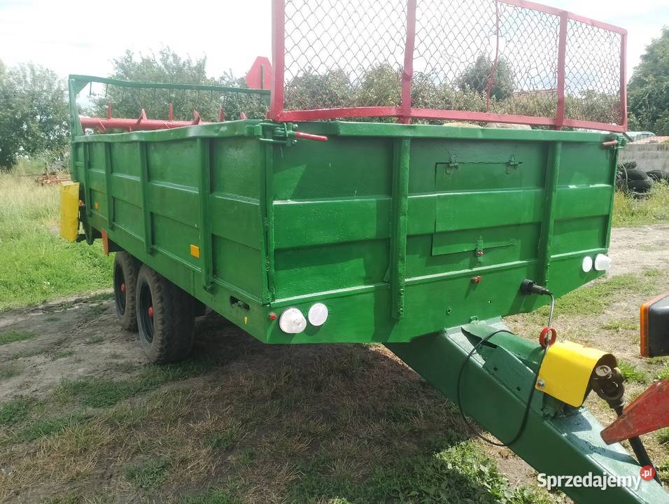 Rozrzutnik obornika tandem 6 ton Rębowo