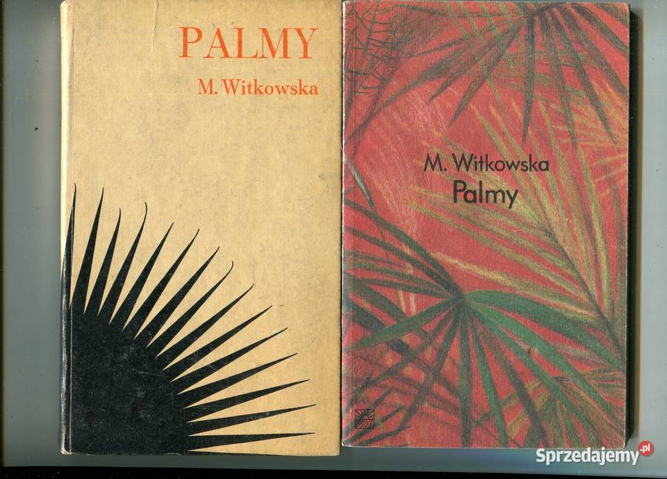 Palmy Witkowska 3 różne wydania twarda Szczecin