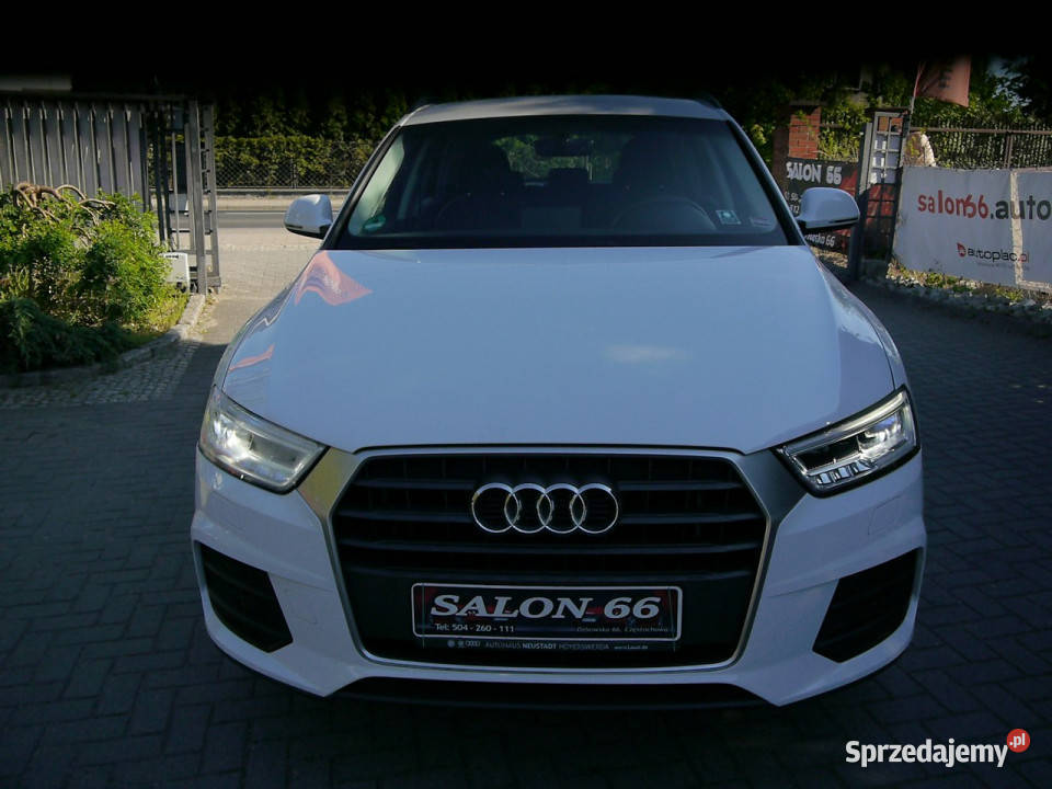 Audi Q3 14b 100 LED Stan Idealny bezwypadkowy z wielofunkcyjna kierownica Częstochowa