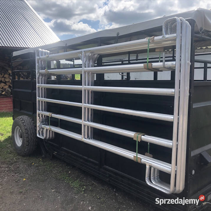 Bramka z podporami łukowymi ogrodzenie zwierząt