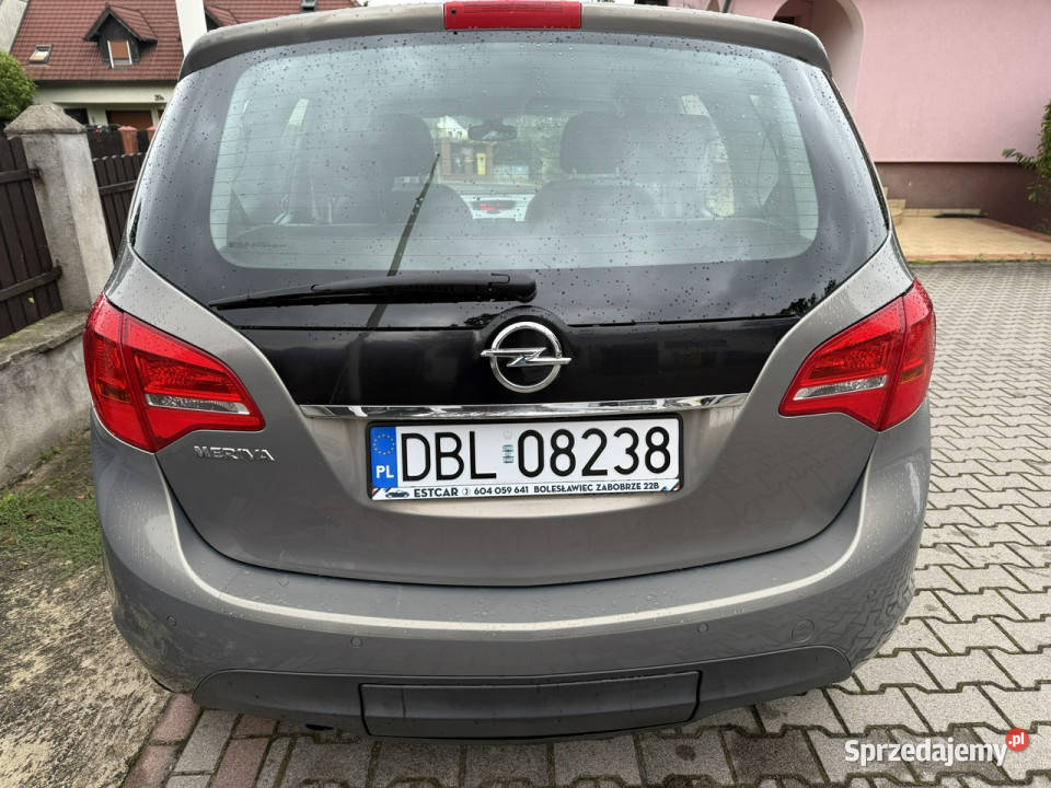 Opel Meriva 14 120 idealna świeżo zarejestrowana aluminiowe felgi dolnośląskie Bolesławiec