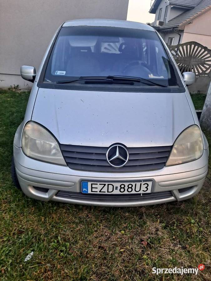 Mercedes Vaneo Rok produkcji 2002 Zduńska Wola
