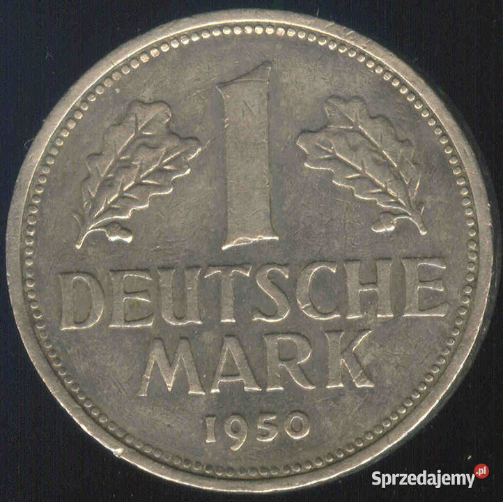 Niemcy RFN 1 marka 1950 Brwinów