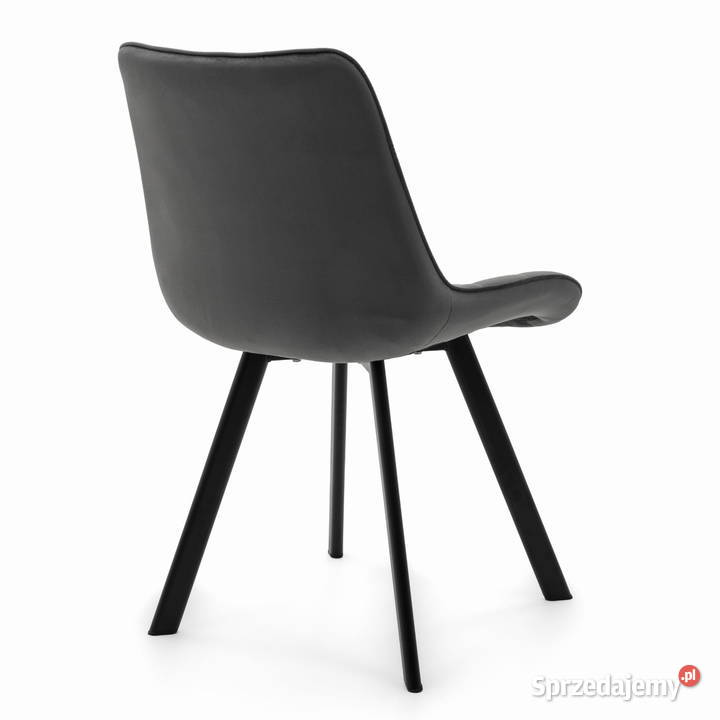 Krzesło Tapicerowane Tori Ciemnoszare Wysyłka sprzedam