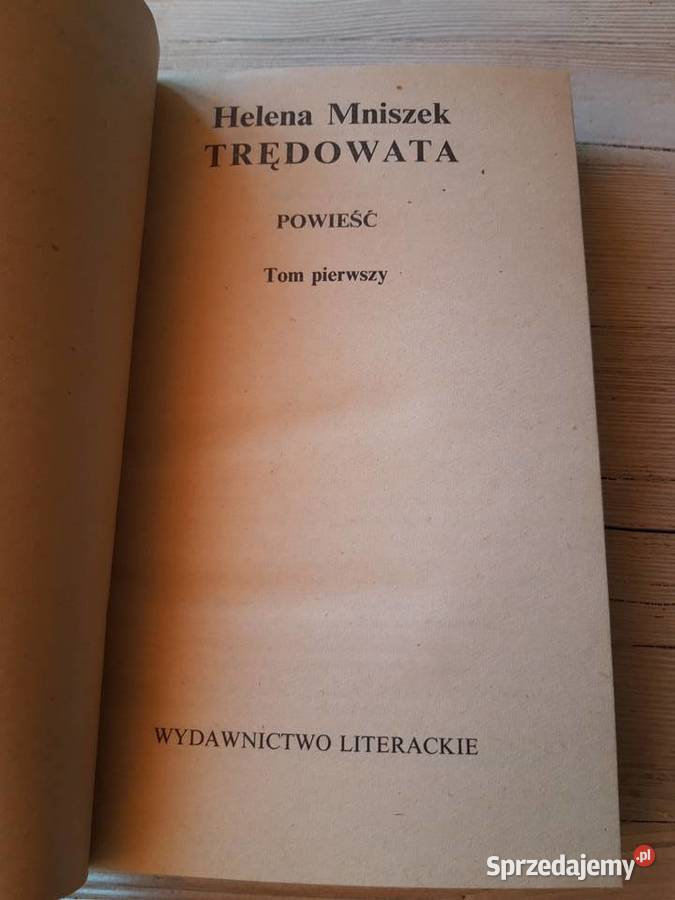 Trędowata Helena Mniszek tom 1 1988 Bielsko-Biała