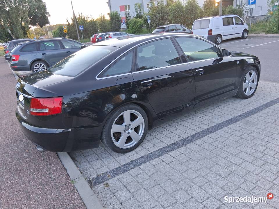 Audi A6 C6 SLine2005r 4x4Quattro 24B Lpg 6 czarny Poniatowa