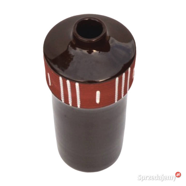Ceramiczny wazon Keralit Litomyl Czechosłowacja Warszawa