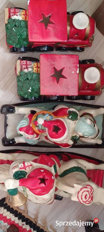 na Boże Narodzenie vintage Bavaria świeczniki wielkopolskie Poznań