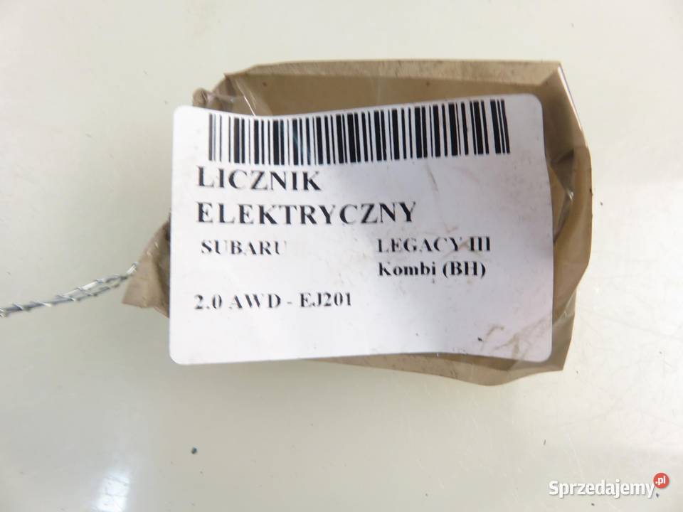 LICZNIK SUBARU LEGACY III 20 AWD 125 EJ201 Liczniki i zegary Wyposażenie wnętrza
