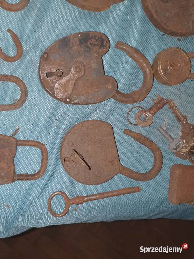 Kłódki stare przedwojenne vintage Warszawa sprzedam