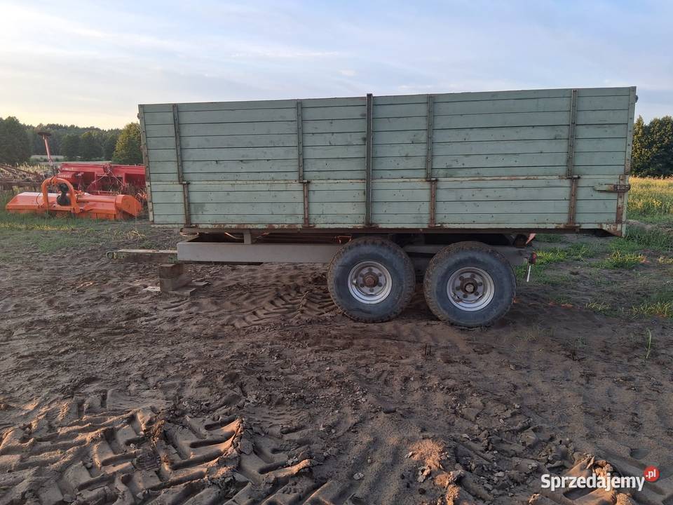 Przyczepy rolnicze 612ton Gostynin
