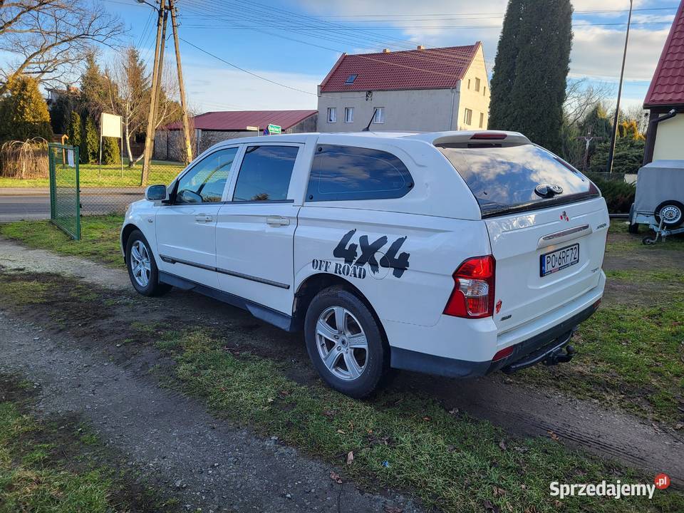 Piękny pick up ssangyong action sport Miękinia