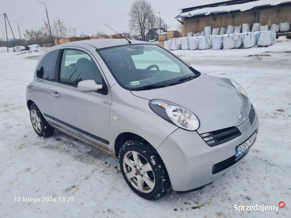 NISSAN MICRA ładny stan Grajewo