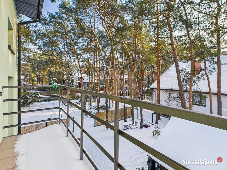 Dom z częścią usługową Dom rodziny w zielonym mieszkalny Józefów