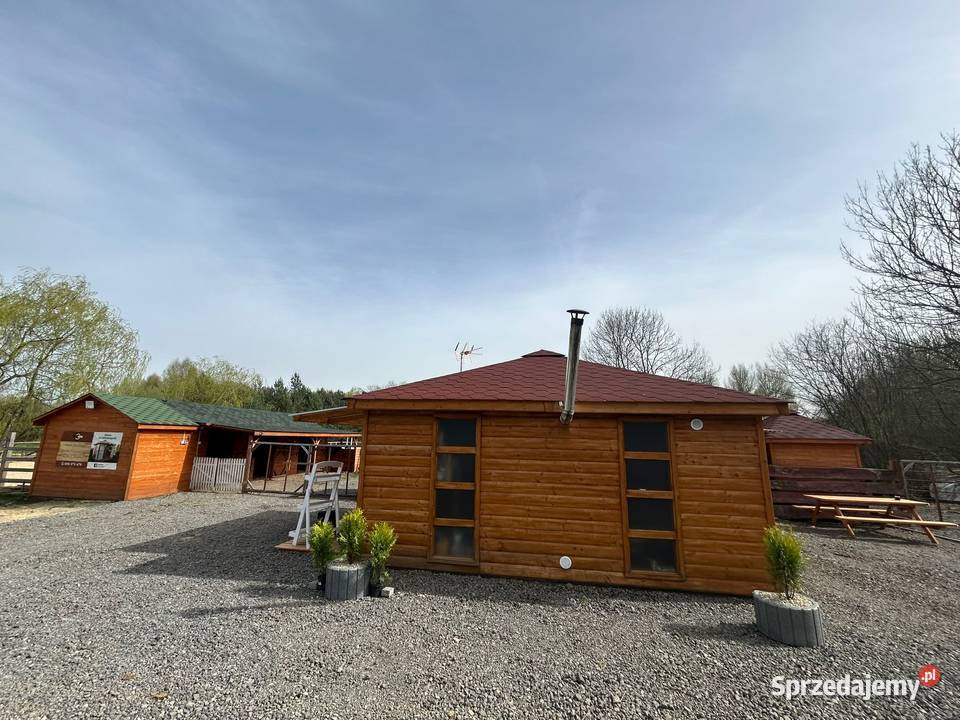 Domek 5 x 5 drewniany ocieplany w całości z Rajsko