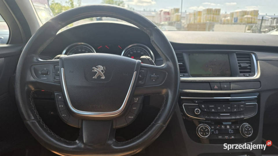 Peugeot 508 diesel plus hybryda automat biały pomorskie