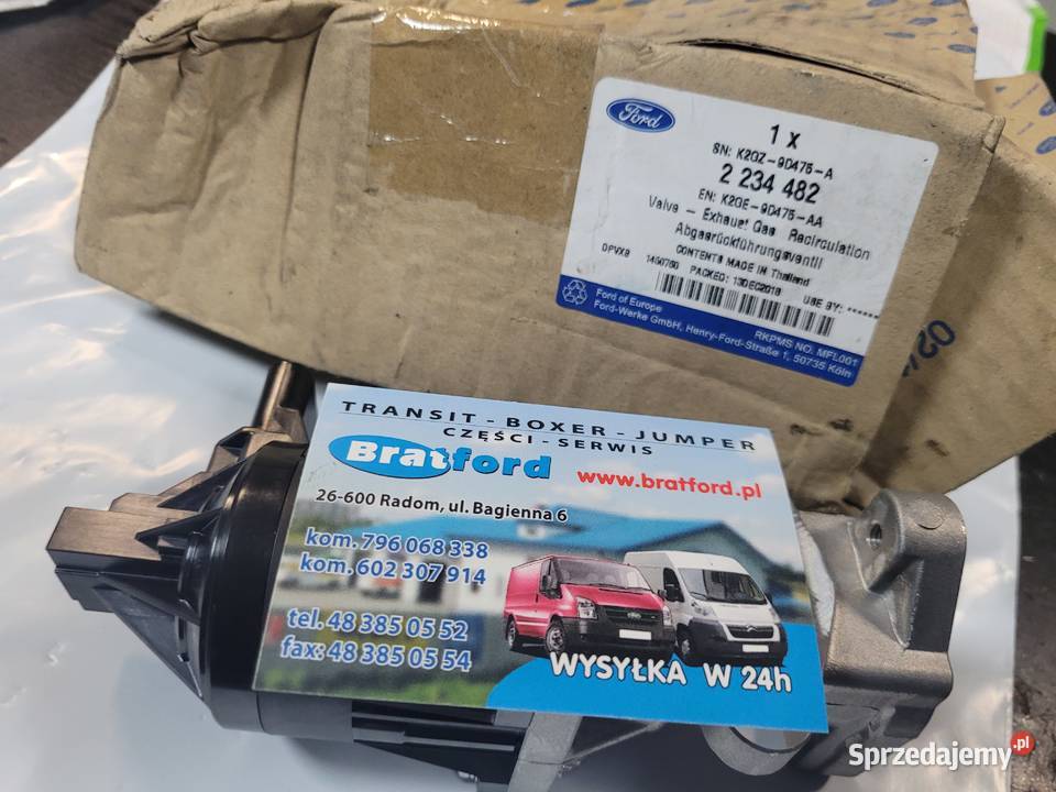 Zawór Egr Ford K2GE9D475AA K2GE9D475AB 2544939 Radom