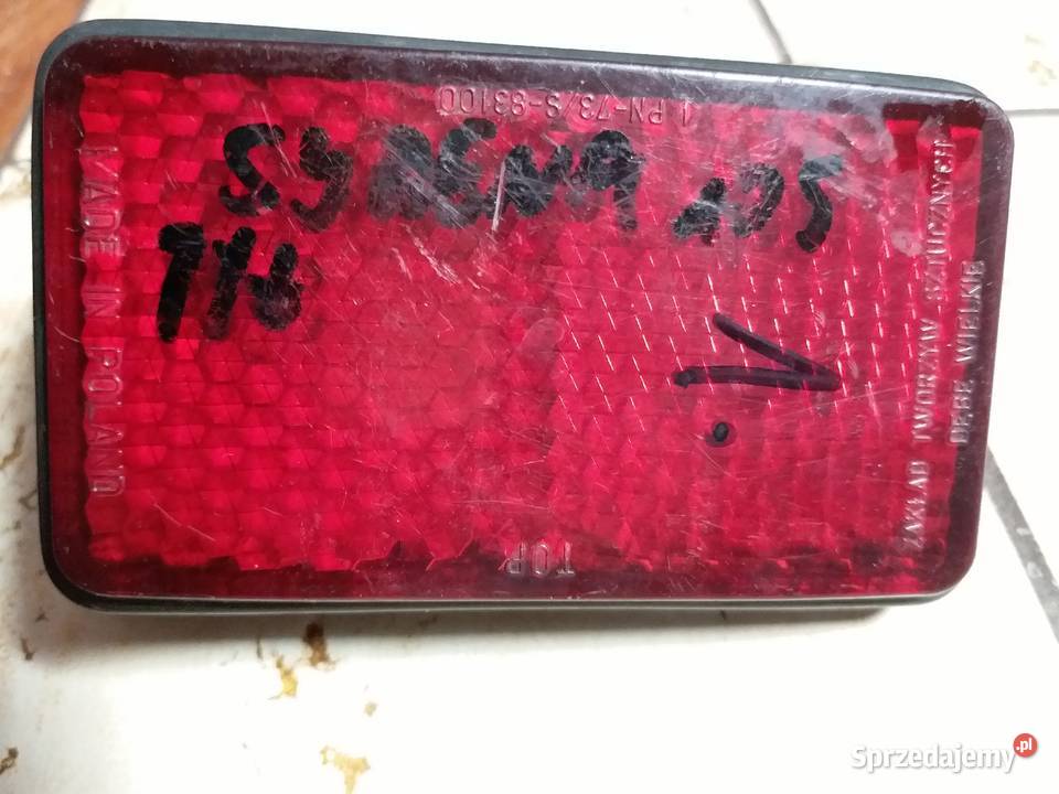 1PN 73rOdblask tył Syrena 105sygnowany Gorzów Wielkopolski