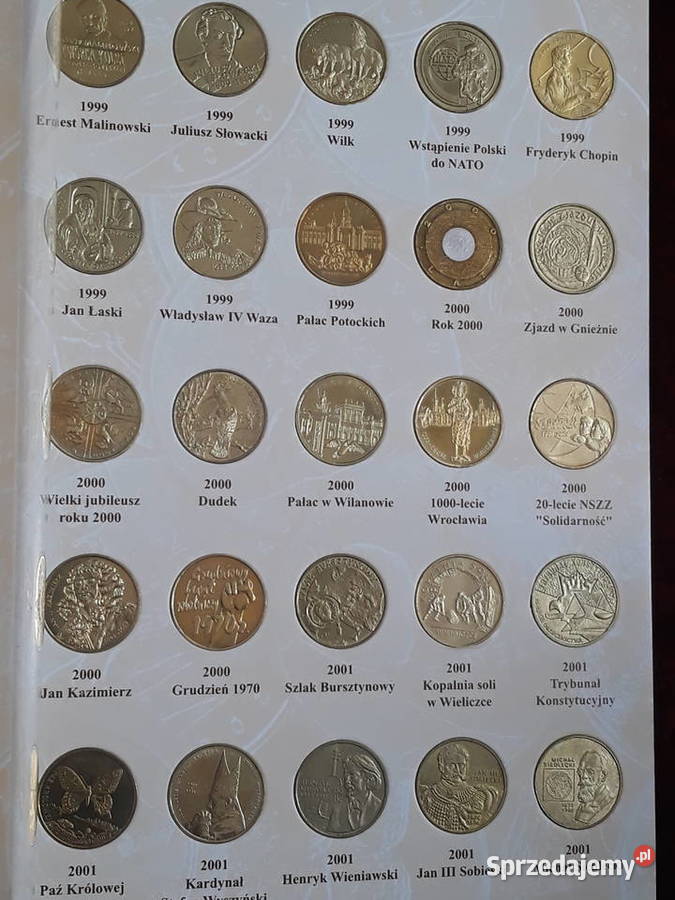 2 i 5 okolicznościowe Komplet Klaser Mennicze wielkopolskie Konin