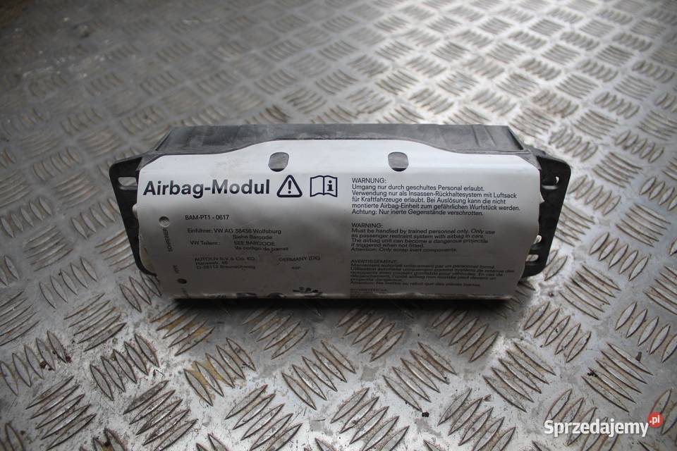 PODUSZKA AIRBAG PASAŻERA VW GOLF V 1K0880204K Poduszki powietrzne